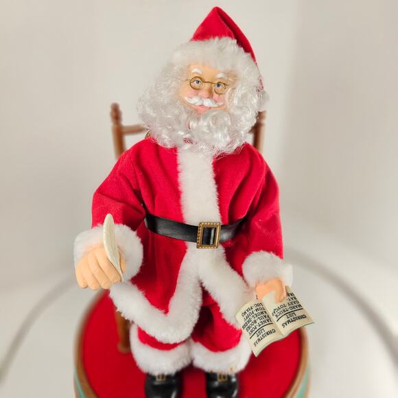 Telco Motionette Talking Santa 1997 Animated 18" Christmas Decor Figure Works - Picture 7 of 14